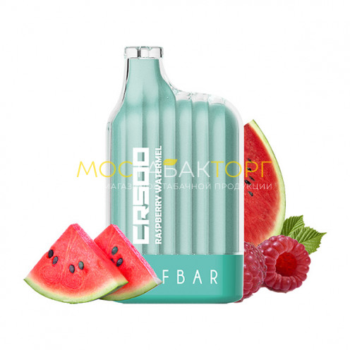 Электронная сигарета Эльф Бар CR5000 затяжек Малина Арбуз (Elf Bar CR 5000 Raspberry Watermelon)