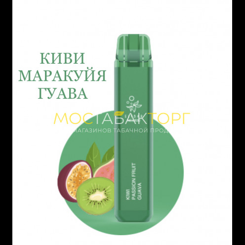 Электронная сигарета Эльф Бар 1800 затяжек Киви Маракуйя Гуава (Elf Bar NC 1800 Kiwi Passion Fruit Guava)